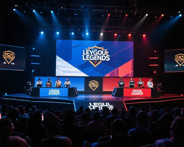 英雄联盟韩国联赛 现场氛围